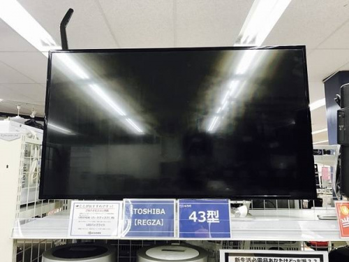 冷蔵庫のテレビ