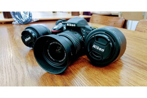 一眼レフカメラのダイニングセット