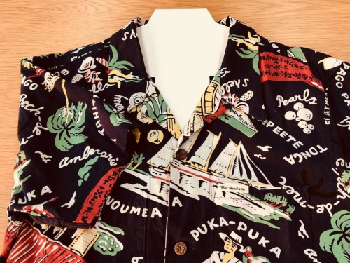 シャツの柄シャツ