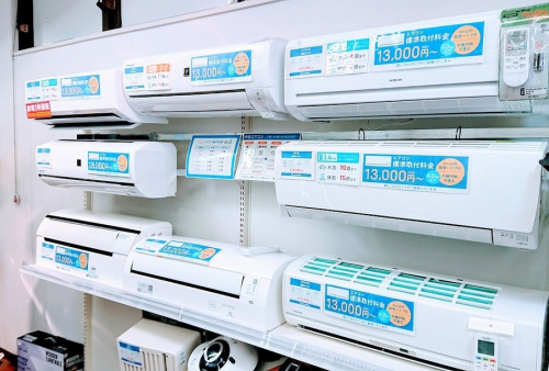 生活家電の武蔵村山　昭島　福生　青梅　東大和　エアコン