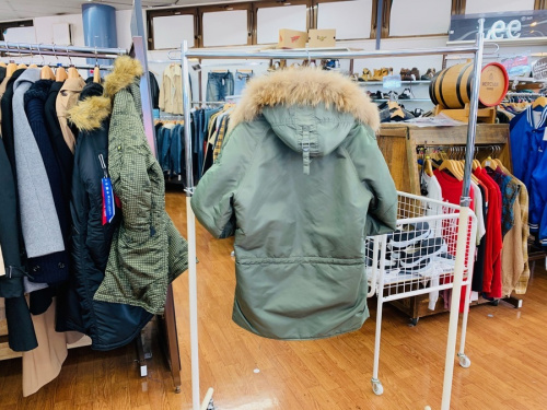 N-3Bタイプコート フライトジャケットのALPHA　アルファ　AVIREX 　アヴィレックス