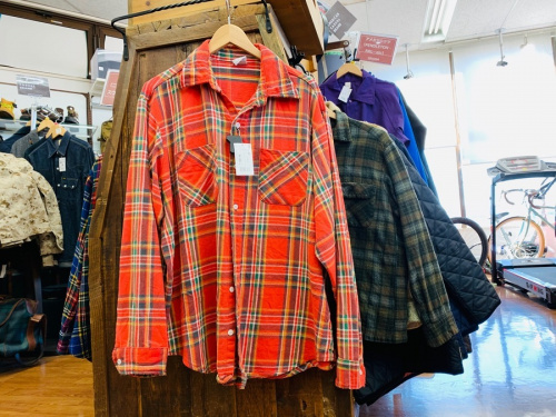 60s ボックスウールシャツのPENDLETON
