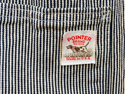 ワークジャケットのPOINTER