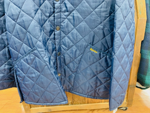 キルティングジャケットのBarbour（バブアー）