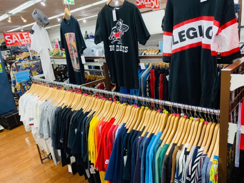 Tシャツ　カットソーの東京　武蔵村山　青梅　瑞穂　昭島　東大和　立川　東村山　西多摩　多摩地区　埼玉　入間　狭山　所沢　アウトドア　アメカジ　洋服　衣料　衣類　買取　買い取り