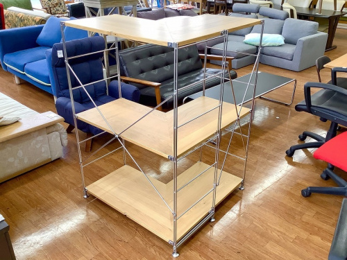 ユニットシェルフの無印良品