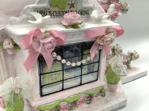 置物のクリスマスの村 OPALS CUSTOM TAILORING 2004 CHRISTMAS VILLAGE