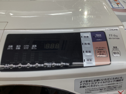 洗濯機のドラム式洗濯乾燥機