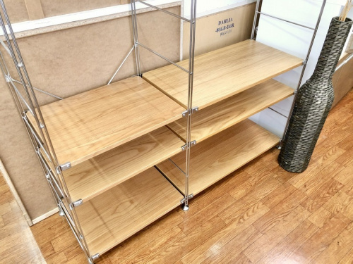 ユニットシェルフの無印良品