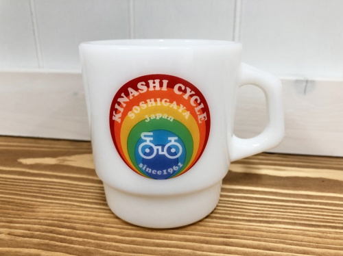 洋食器　木梨サイクルのマグカップ　コラボ