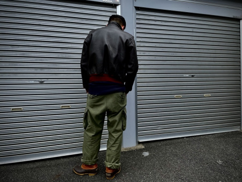 ジャケットのレザージャケット