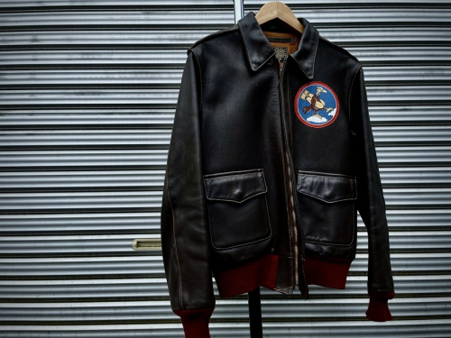 レザージャケットのBUZZ RICKSONS