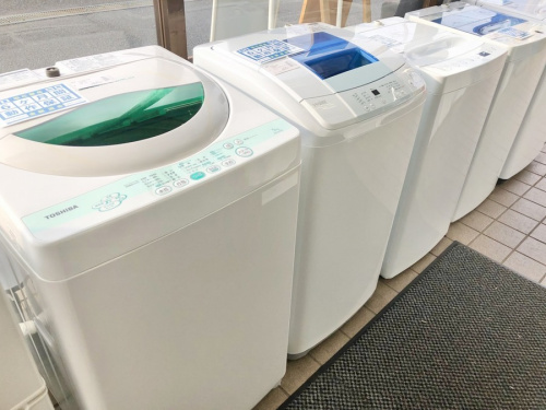 洗濯機の生活家電　家電