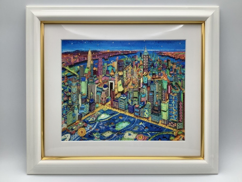 額 絵画 買取のヨハン・ペラトーネル ニューヨークアットナイト 版画