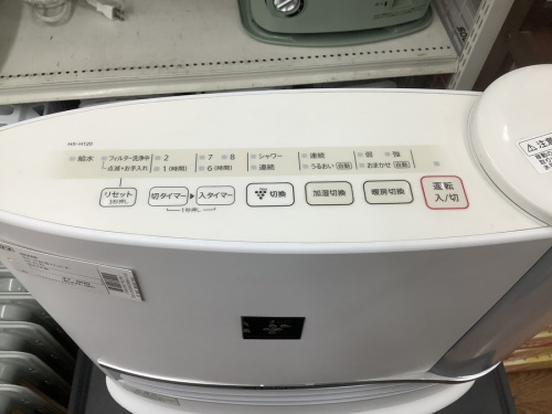 セラミック加湿ファンヒーターのSHARP