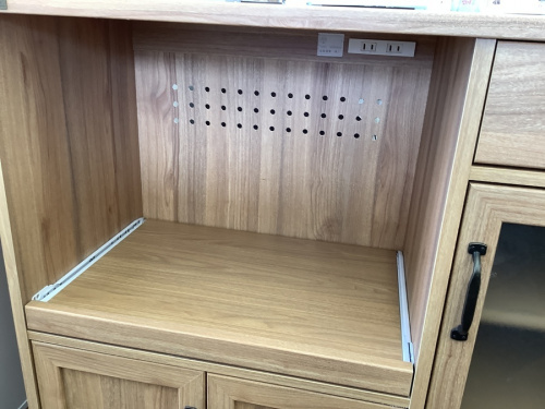 キッチン収納のキッチンカウンター