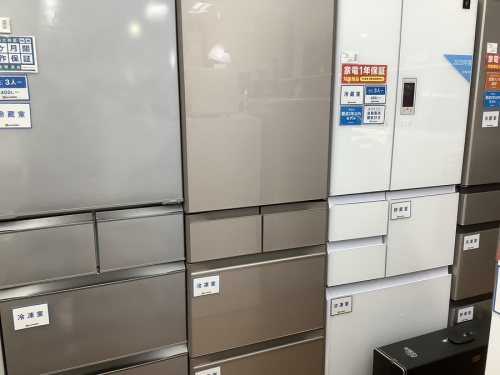 キッチン家電の冷蔵庫