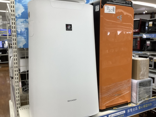 季節家電の空気清浄機