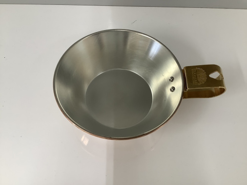 BBQ用品のコッパーシェラカップ300リッドセット