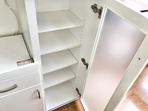 キッチン収納のレンジボード