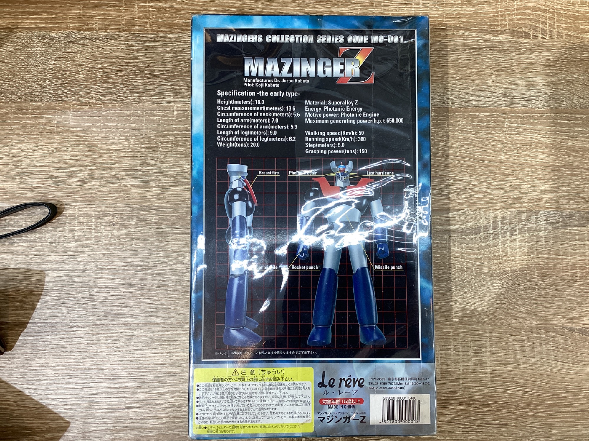 新品未使用」マジンガーZコレクションシリーズセット MC001 フィギュア