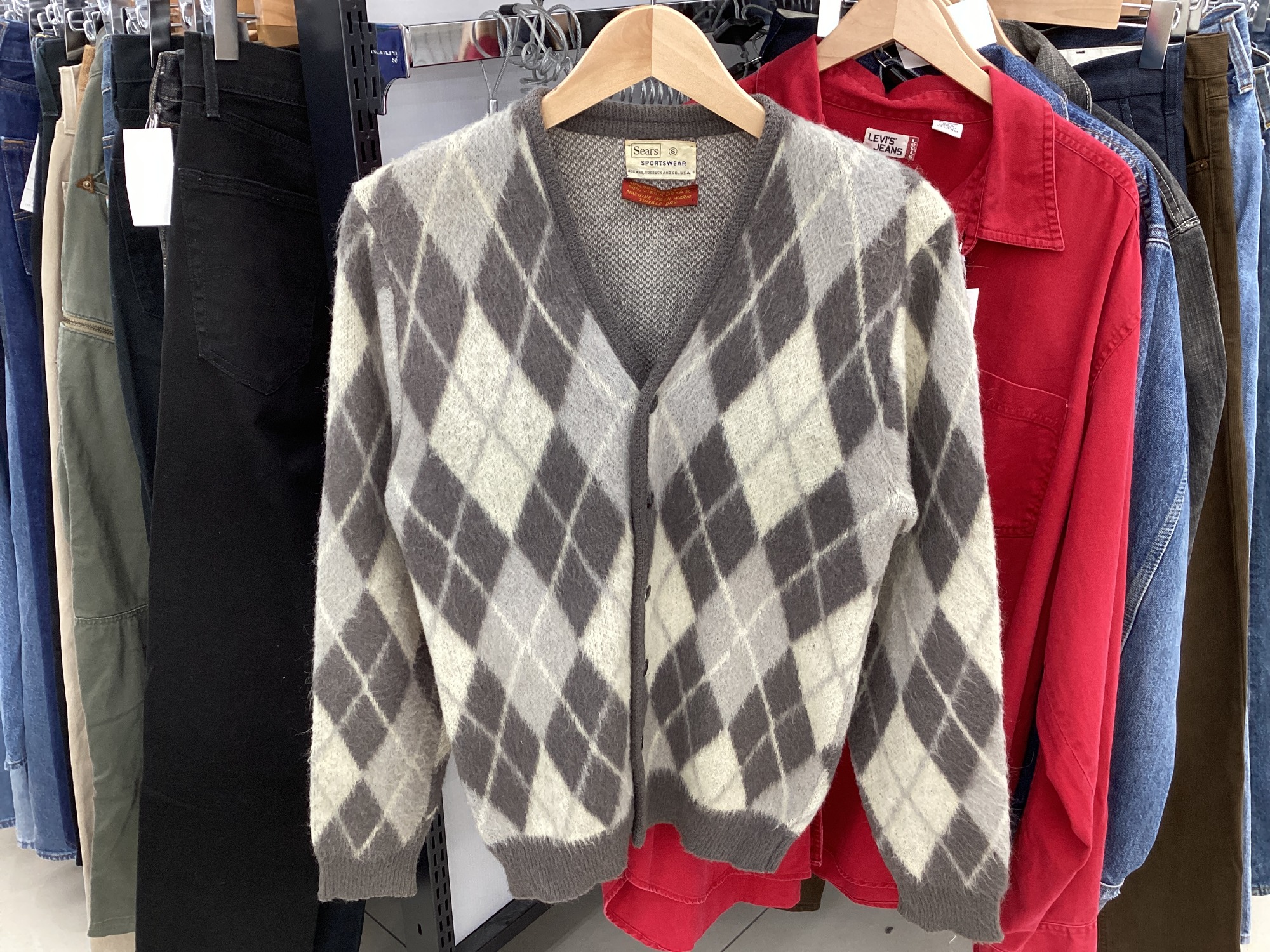 60s SEARS V-neck Mohair Knit | VOLAR