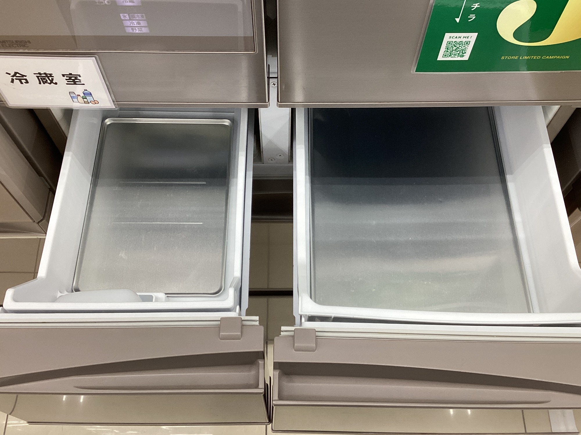 大型家電多数取り扱い中！】MITSUBISHI6ドア冷蔵庫のご紹介です