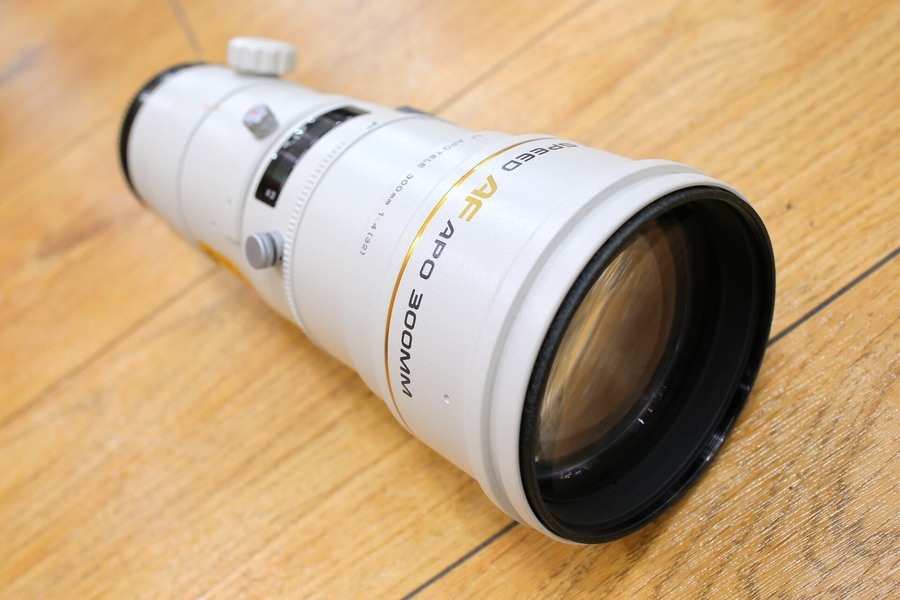 "90年代ミノルタの名作レンズ"『HIGH SPEED AF APO TELE 300mm F4 G 』買取入荷しました!!【幕張店