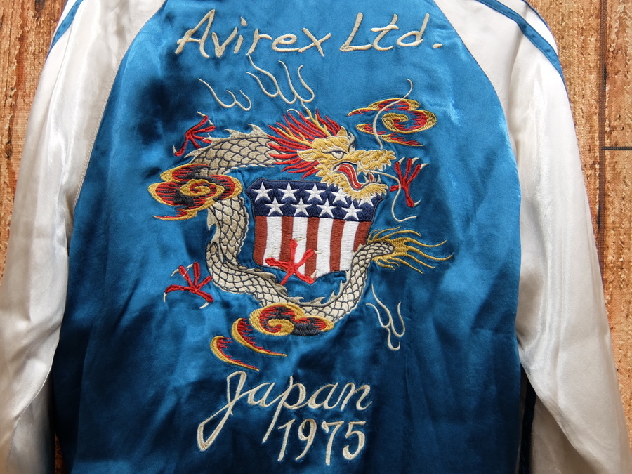 虎×龍】アヴィレックスのスカジャン買い取り入荷致しました