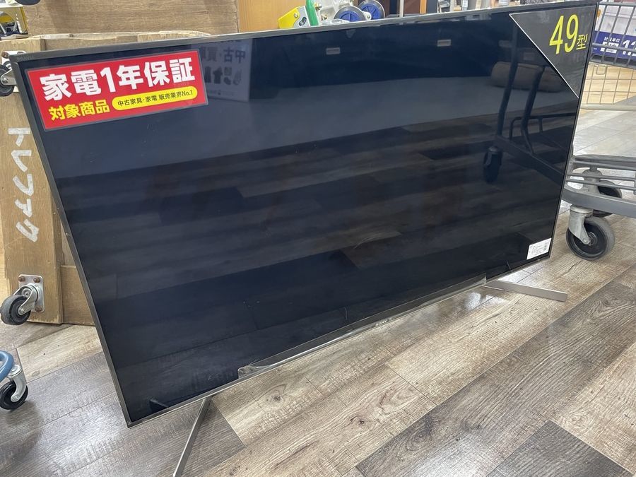 SONY 4K49型液晶テレビ【リサイクルフカツ岡崎倉庫店】260314SM-20 SONY 4K49型液晶テレビ【リサイクルフカツ岡崎倉庫店】260314SM-20