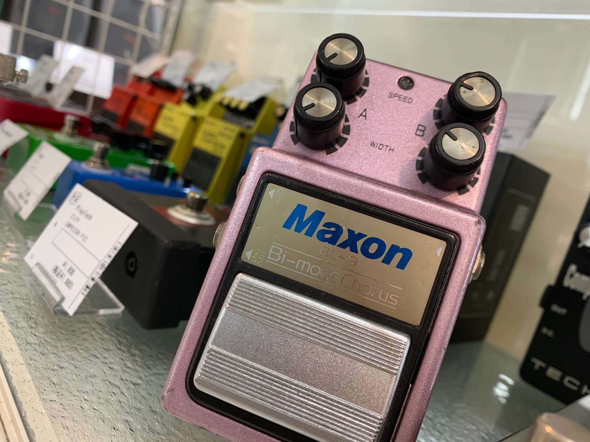 MAXON BC-9 Bi-mode 小売 Chorus エフェクター コーラス MAXON BC-9 Bi