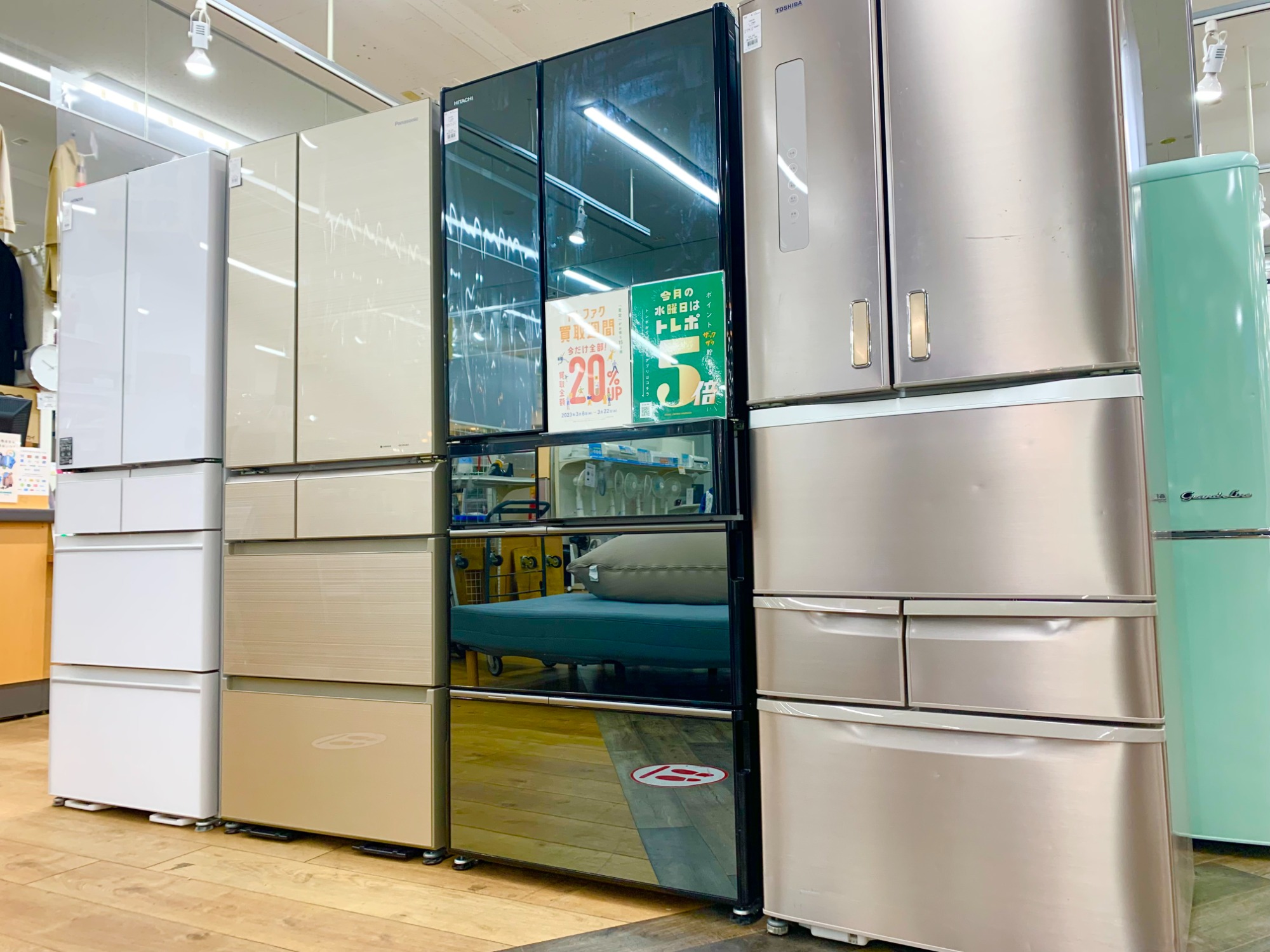 冷蔵庫 HITACHI R-HW48R 2021年製