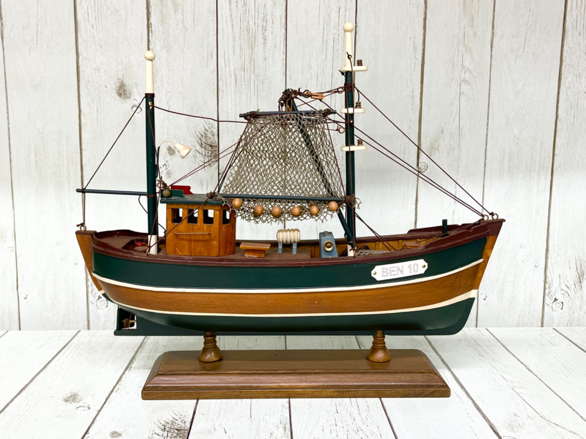 木製トロール漁船】BENSERSIEL BEN10入荷しました！｜2023年08月04日