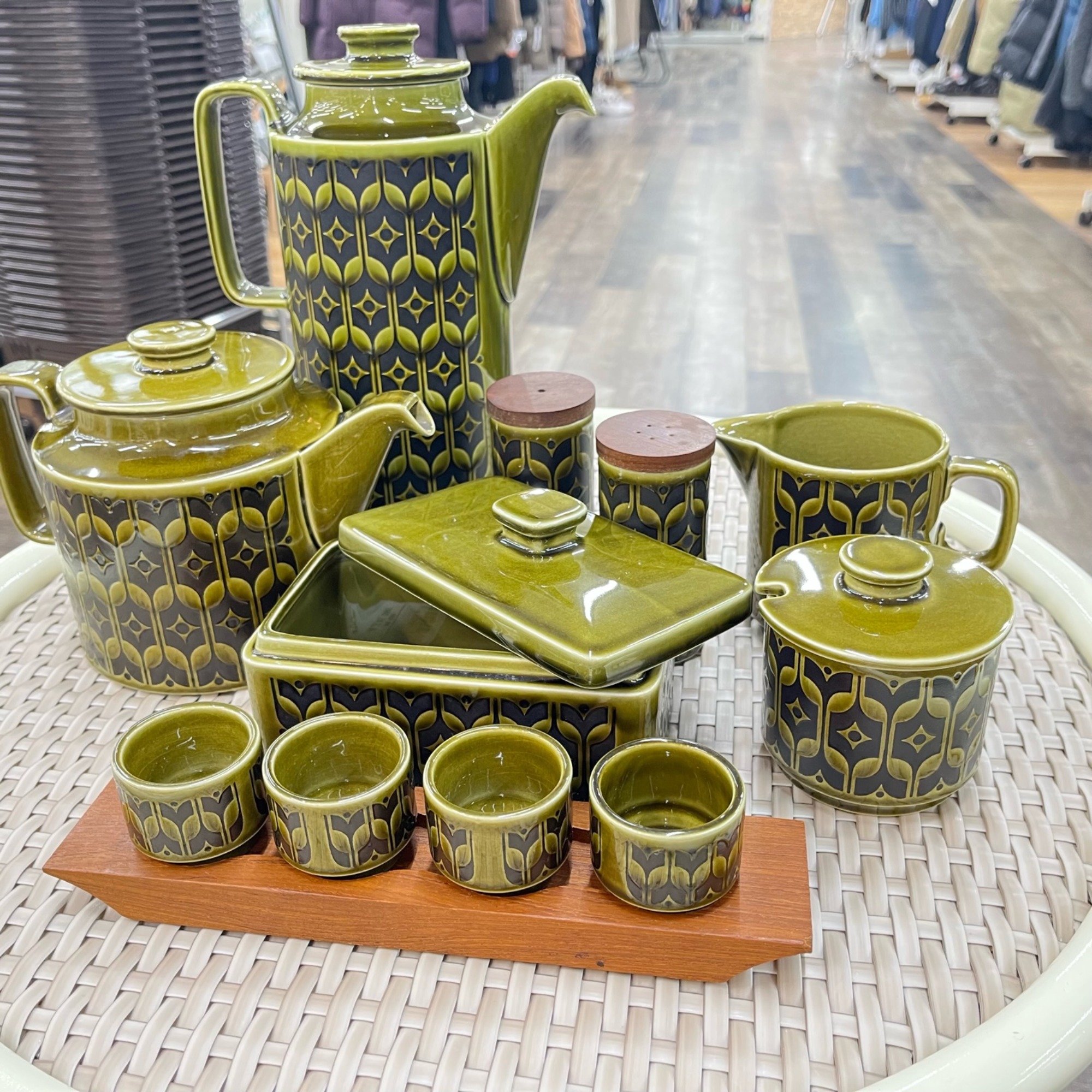 レトロ食器】HORNSEA(ホーンジー)レトロ食器を買取入荷しました