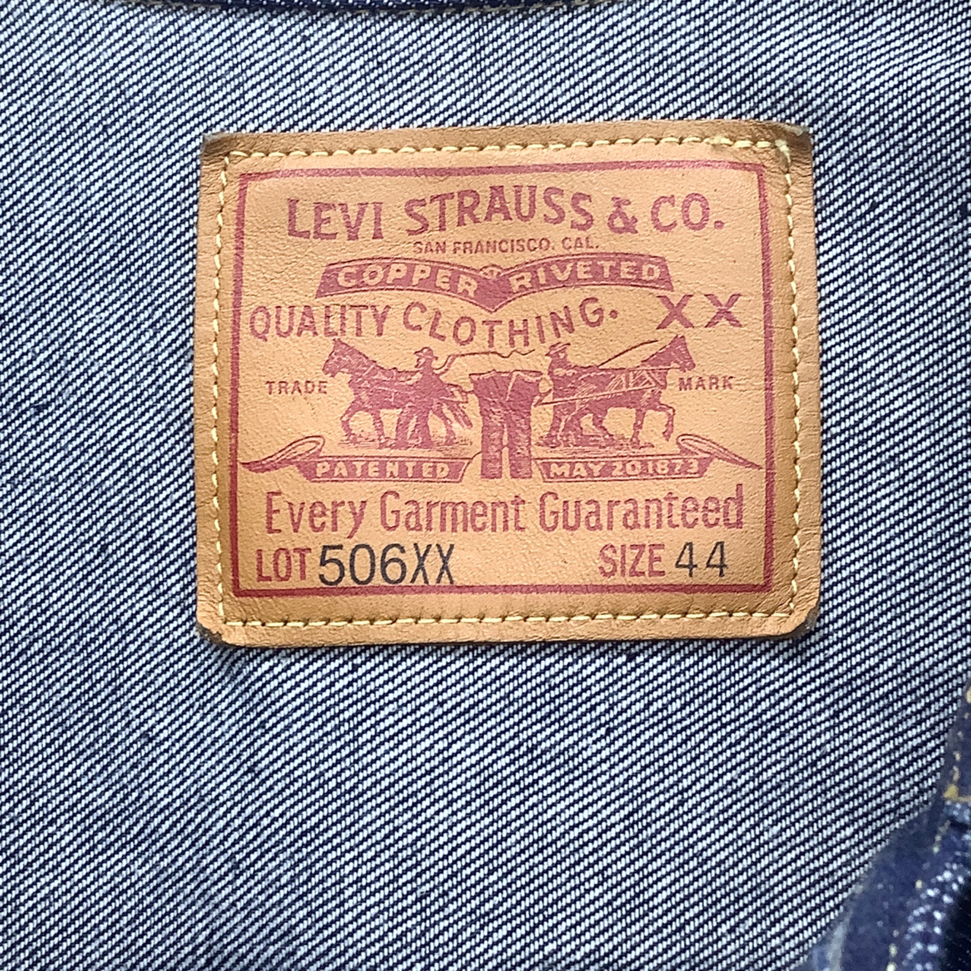 1936年復刻モデル】LEVI'S VINTAGE CLOTHINGのデニムジャケット