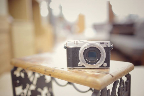 ミラーレスカメラのカメラ女子