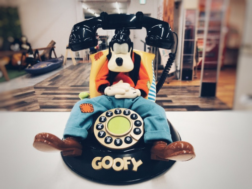 置物 DisneyのGOOFY TELEPHONE