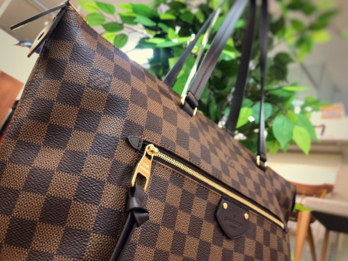 ヴィトン 中古 買取のLOUIS VUITTON ダミエ トートバッグ