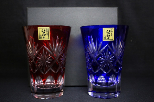 切子グラス　千葉　中古