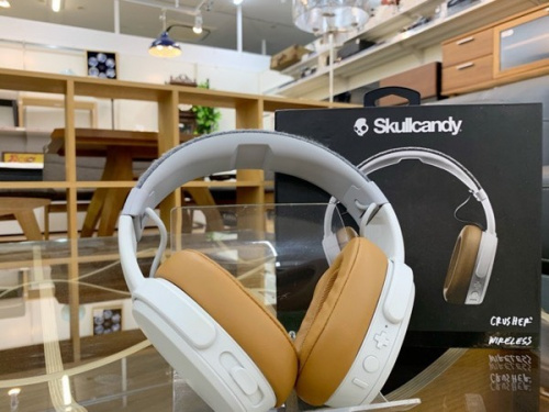 ワイヤレスヘッドホンのskullcandy
