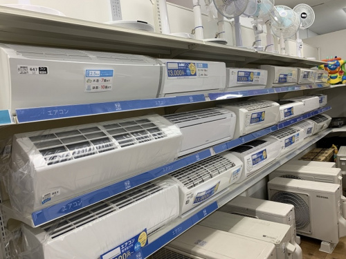 エアコンの扇風機