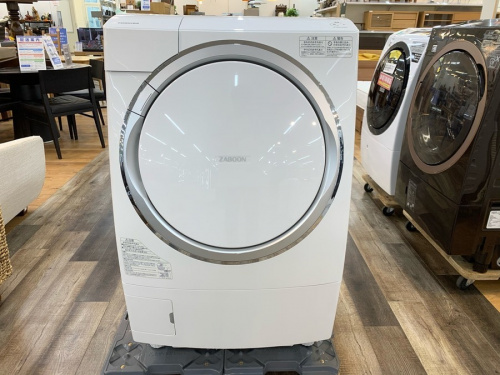 TOSHIBAのドラム式洗濯機