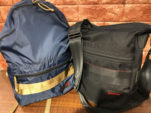 ブリーフィングのバッグ
