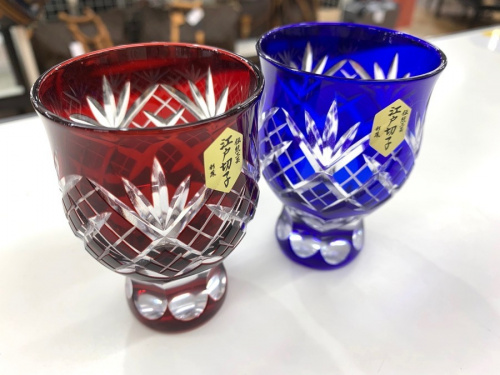 和食器の江戸切子