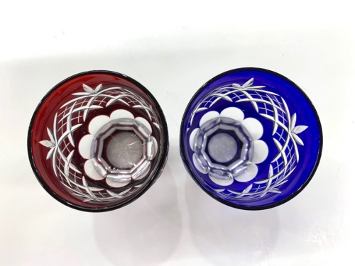 江戸切子の未使用