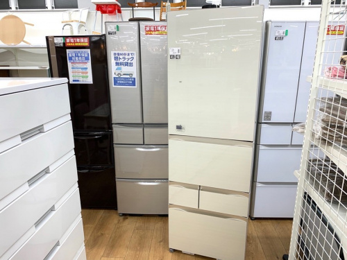 大型冷蔵庫のTOSHIBA