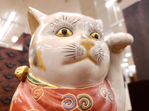 九谷八幡窯の置物