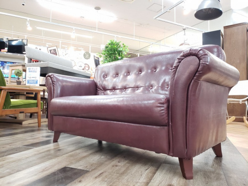 千葉　中古　ソファーの千葉　中古　2人掛けソファ