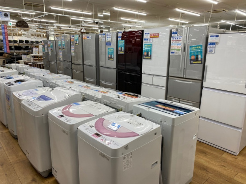 冷蔵庫 洗濯機 新生活の中古 家電 買取