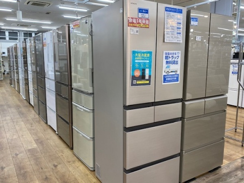 大型冷蔵庫の家電